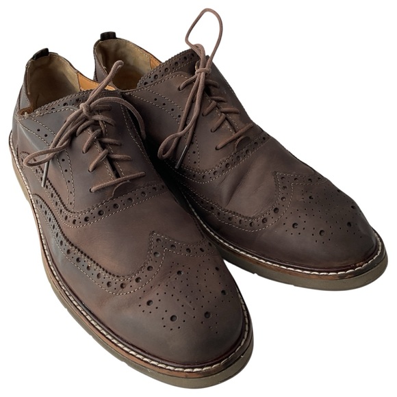 Cole Haan Other - Cole Haan C33470 Dark Walnut Brown Morris Wingtip Oxford Shoes Men’s Size 10.5 M